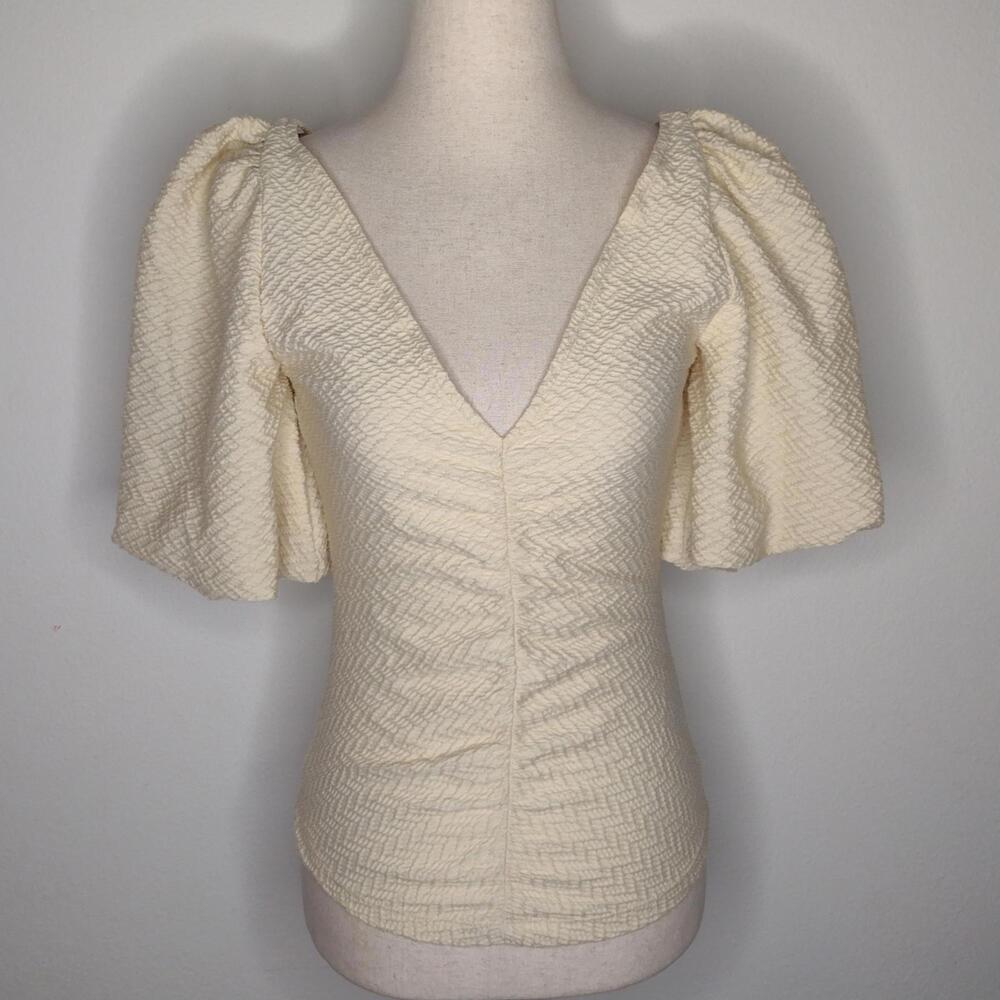 NWOT Free People Women's Cream Top Size Small